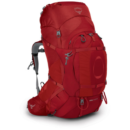 Damenrucksack Osprey Ariel Plus 85 rot CarnelianRed