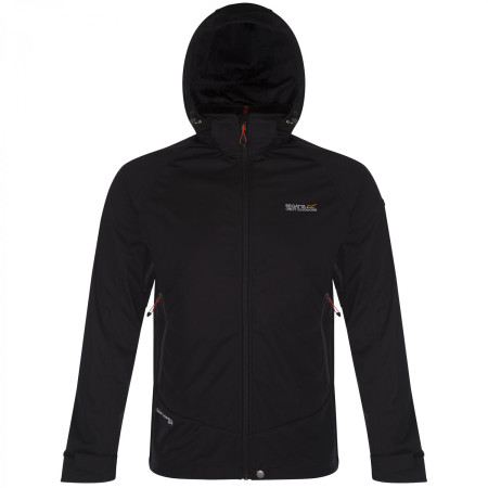 Herrenjacke Regatta Static II schwarz Black(Sgrey)