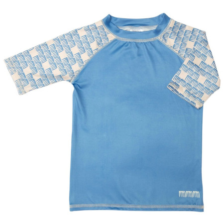 Kinder-T-Shirt DucKsday Manta SS blau/weiß Blue/Off White