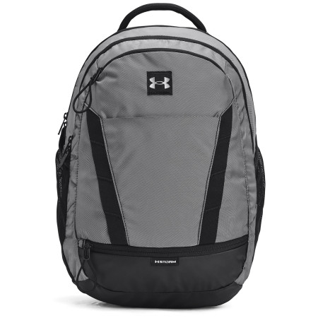 Damenrucksack Under Armour Hustle Signature Backpack schwarz Black / Black / Metallic Tin
