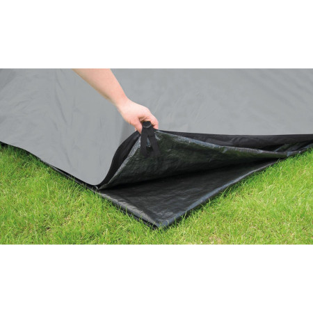 Zeltunterlage Easy Camp Edendale 600 (386 x 331 cm) schwarz Black
