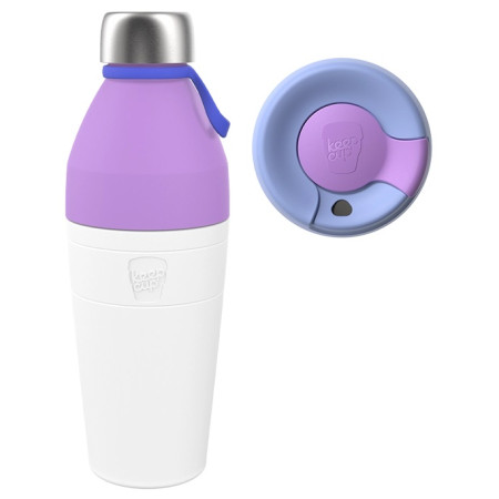 Thermotasse KeepCup Helix Thermal Kit 3v1 L weiß/lila Twilight