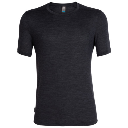 Herren-Funktionsshirt Icebreaker Mens Sphere SS Crewe schwarz BlackHthr