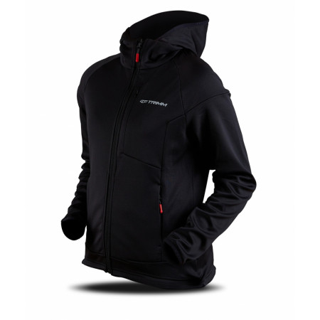 Damen Funktions-Sweatshirt Trimm BART schwarz black