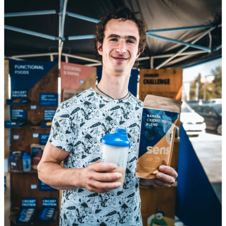 Protein-Drink Sens Proteinshake-Mischung Banane 455 g