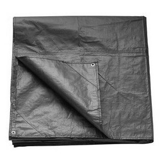 Zeltunterlage Vango PE Groundsheet 200x200 cm schwarz Smoke