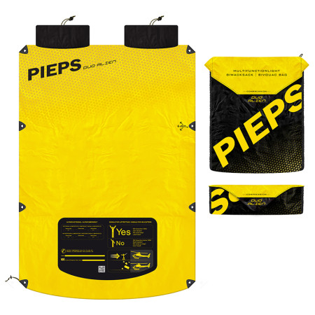 Biwaksack Pieps Bivy Duo Alien gelb/schwarz Yellow/Black