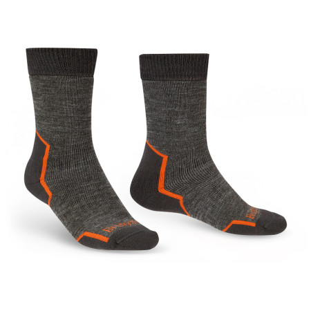 Herrensocken Bridgedale Explorer HW MC Boot grau anthracite