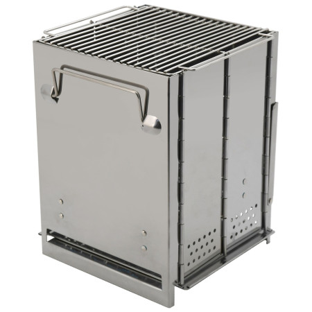 Grill Cattara Cube silber stříbrná