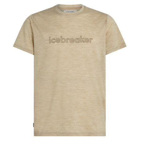 Herren-Funktionsshirt Icebreaker M 150 Tech Lite SS Tee IB Stitchline beige Bay Hthr
