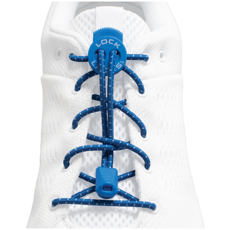 Schnürsenkel Lock Laces Original blau Royal Blue