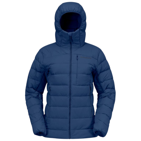 Damen Daunenjacke Norrona femund down700 Zip Hood dunkelblau Indigo Night
