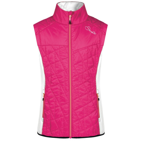 Damenweste Dare 2b Decorous Vest rosa Pkf/White