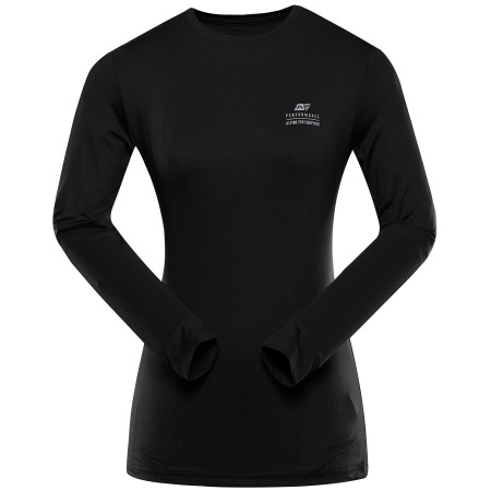 Damen-T-Shirt Alpine Pro Lousa schwarz black