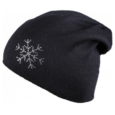 Damenmütze Sherpa Daisy schwarz black