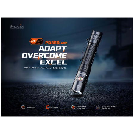 Taschenlampe Fenix PD35R ACE