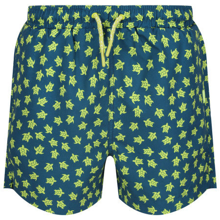 Kinderbadeanzug Regatta Skander III grün Moroccan Blue Turtle Print