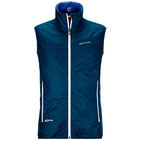 Herrenweste Ortovox Swisswool Piz Cartas Vest M dunkelblau PetrolBlue