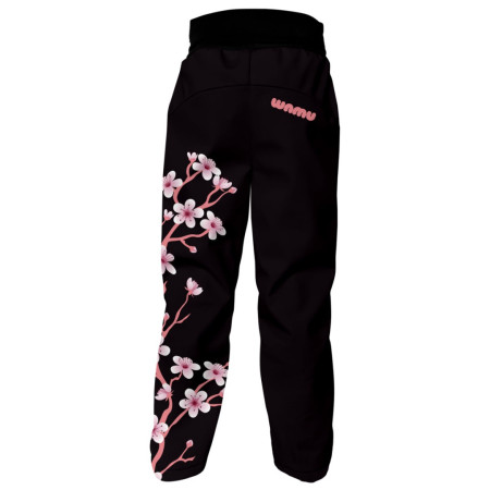 Kinder Softshellhose WAMU Purple