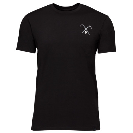 Herren-T-Shirt Black Diamond Piolet SS Tee schwarz Black