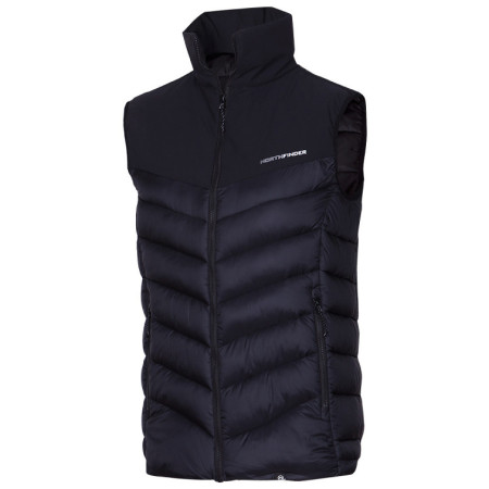 Herren Winterweste Northfinder Filippo schwarz 270blackblack