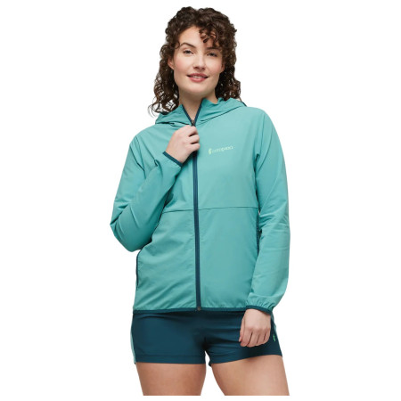 Damenjacke Cotopaxi Vuelta Performance Windbreaker Jacket blau Coastal