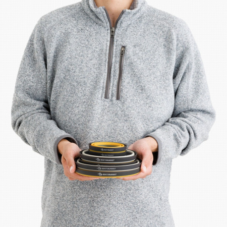 Geschirrset Sea to Summit Frontier UL Collapsible Dinnerware Set 2P 6 Piece