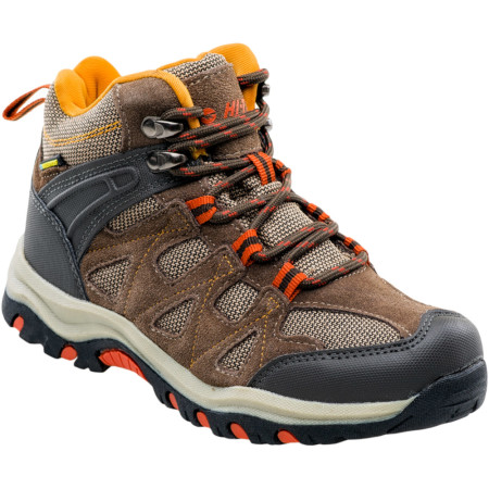 Kinderschuhe Hi-Tec Kaori Mid WP Jr braun Brown/DarkBrown/Orange