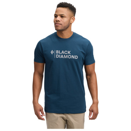 Herren-T-Shirt Black Diamond M Mini Stacked Ss Tee
