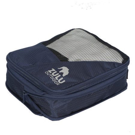 Reise-Organizer Zulu Compression Cube S blau blue