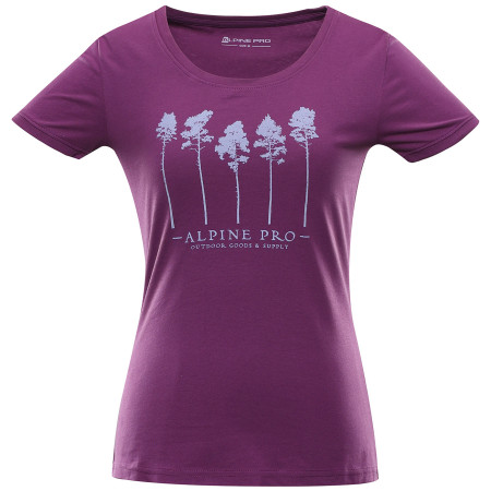 Damen-T-Shirt Alpine Pro Dafota lila wood violet