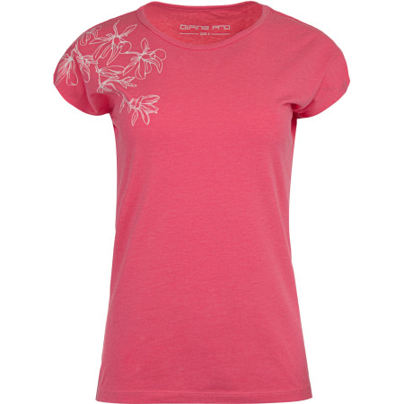Damen-T-Shirt Alpine Pro Poska rosa