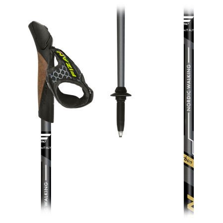 Nordic Walking Stöcke Fizan NW Runner Gold