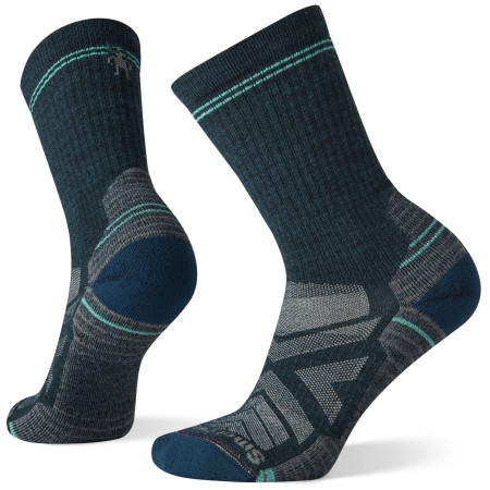 Damensocken Smartwool W Performance Hike Light Cushion Crew grün TwilightBlue