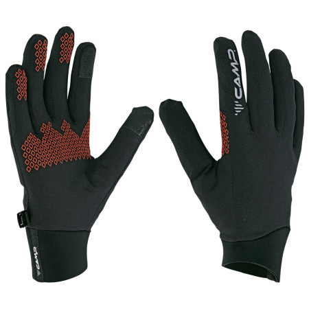 Handschuhe Camp G Air Light schwarz/orange Black / Dark Orange