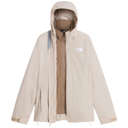 Damenjacke The North Face W Quest Mono Triclimate rosa Timeless Taupe/Garnet
