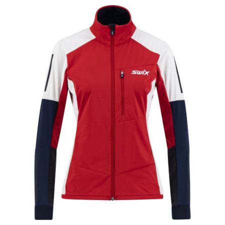 Damenjacke Swix Dynamic rot/blau Swix Red