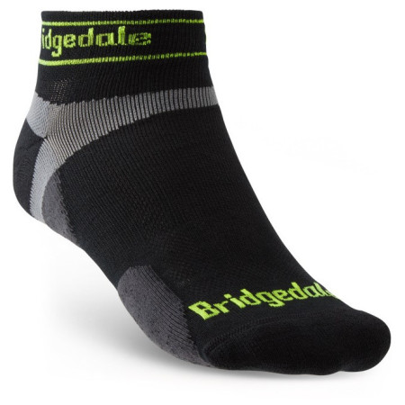 Socken Bridgedale Trail Run UL T2 MS Low schwarz 845 Black
