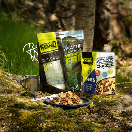 Trekkingnahrung Adventure Menu Knusprige Protein-Penne mit Hähnchen in kreolischer Sahnesauce