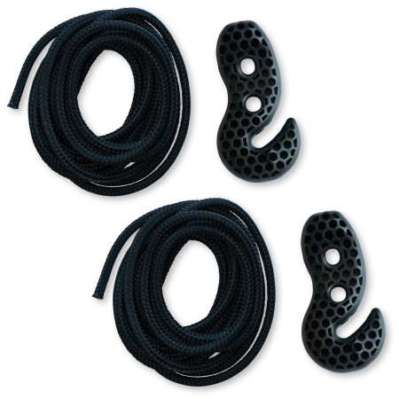 Befestigungsmaterial La Siesta Uchycení sítě Tree Rope schwarz