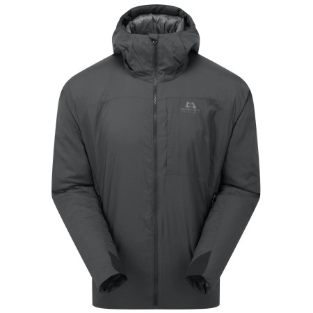 Herren-Winterjacke Mountain Equipment Intra Light Hooded Jacket Men's schwarz Black