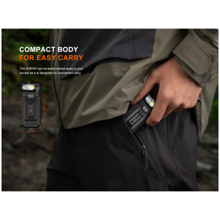 Taschenlampe Fenix SW05R-RED