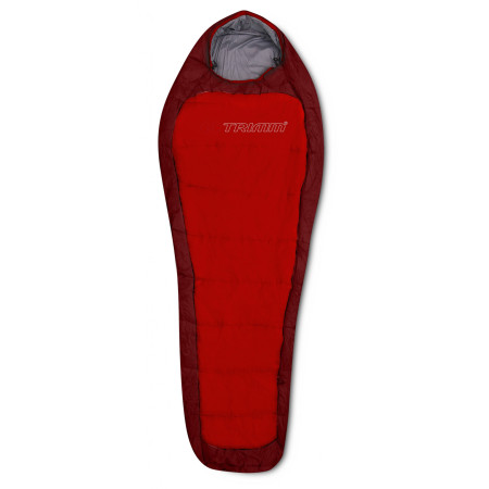 Schlafsack Trimm Impact 185 cm rot Red/DkRed