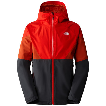 Herrenjacke The North Face Lightning Jacket grau/rot ASPHTGRY/FIERYRD/RSTDBRNZ