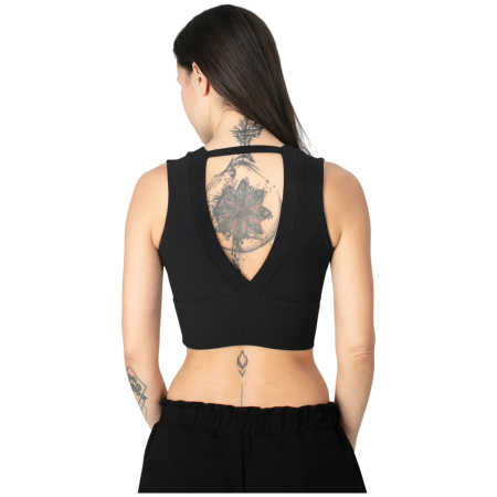 Damenunterhemd Drexiss Feel Yoga Black
