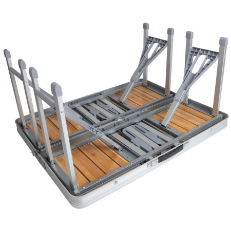 Campingtisch mit Bänken Bo-Camp Family Table bambou