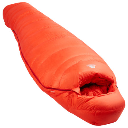 Daunenschlafsack Mountain Equipment Kryos Long orange Cardinal Orange