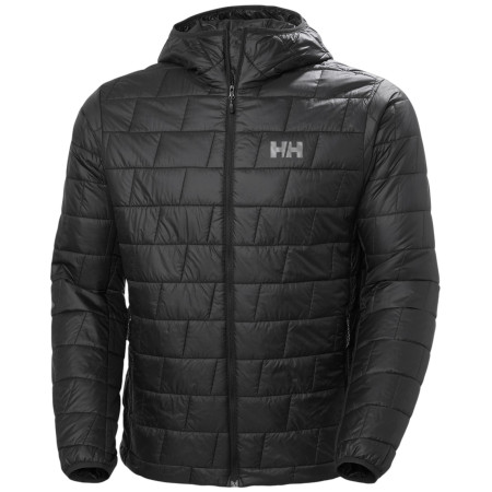 Herrenjacke Helly Hansen Lifaloft Hooded Insulator schwarz 990 Black