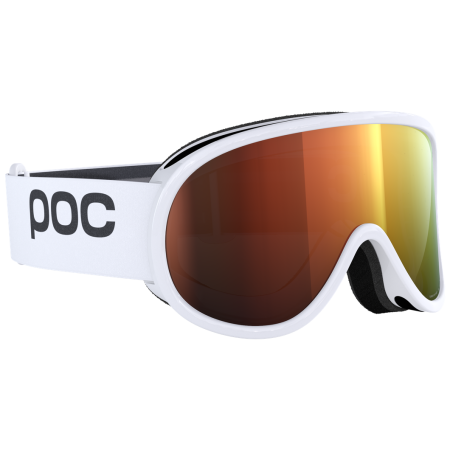 Skibrille POC Retina Mid weiß/orange Hydrogen White/Partly Sunny Orange