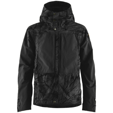 Herrenjacke Fjällräven Keb Jacket M schwarz Black Camo-Black